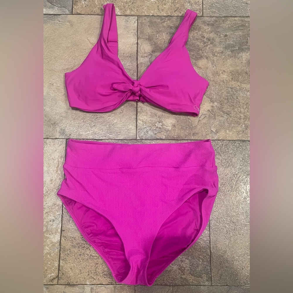 COPY - CALIA HOT PINK BIKINI